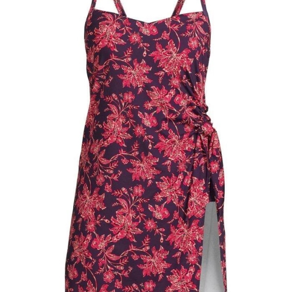 Lands' End Chlorine Resistant Swim Dress 18D - Picture 3 of 13
